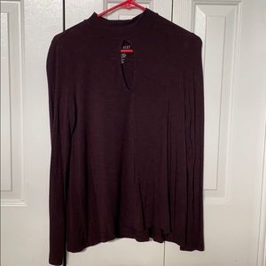 American Eagle Soft and Sexy Keyhole Long Sleeve